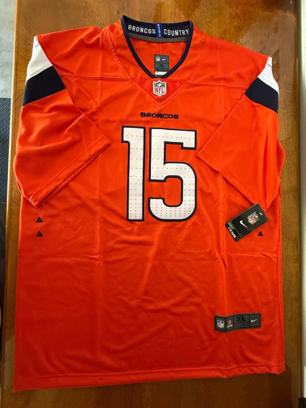 Nikolas Bonitto Denver Broncos #15 NFL Jersey - Sz XL